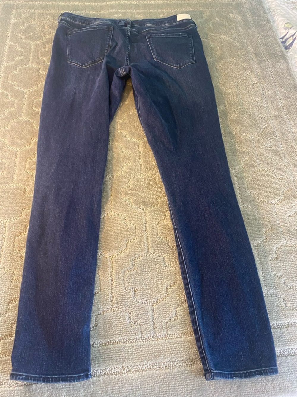 Dear John Jeans Size 31 Dark Wash Mid Rise Straight Leg Stretch Denim Womens (L) - Picture 7 of 8
